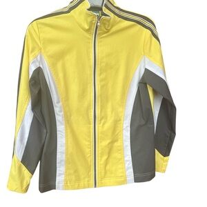 SJB Yellow and Gray Performance Jacket SMALL
